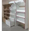 Стеллажи овощные с фризом зеркальным Белый / Дуб Сонома Стеллажи овощные с фризом зеркальным Белый / Дуб Сонома