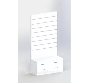 Экономпанель 200х100х45см пристенная с ящиками, крючки, вешалки, полки Экономпанель 200х100х45см пристенная с ящиками, крючки, вешалки, полки