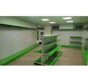 Стеллажи торговые пристенные, островные, выбор по размерам и цвету Стеллажи торговые пристенные, островные, выбор по размерам и цвету